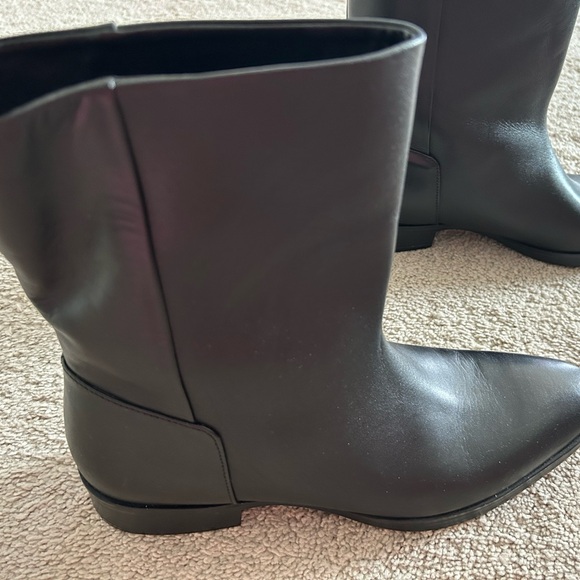 Zara Black Ankle Boots for Women - Picture 3 of 9